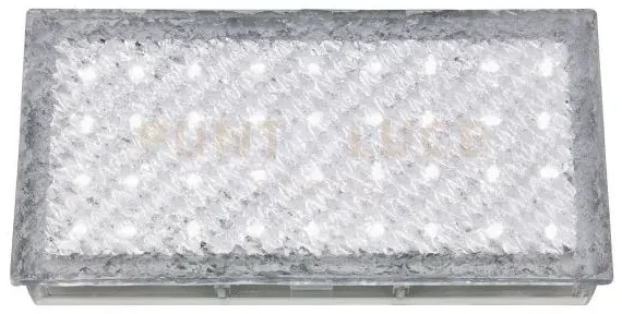 Walkover outdoor incasso - metallo bianco e policarbonato