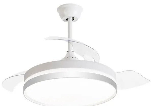Ventilatore da soffitto EAGLE argentato , D. 50 cm
