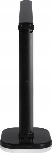 Lampada da tavolo dimmerabile LED RGBW con ricarica wireless LED/7W/5V USB nera