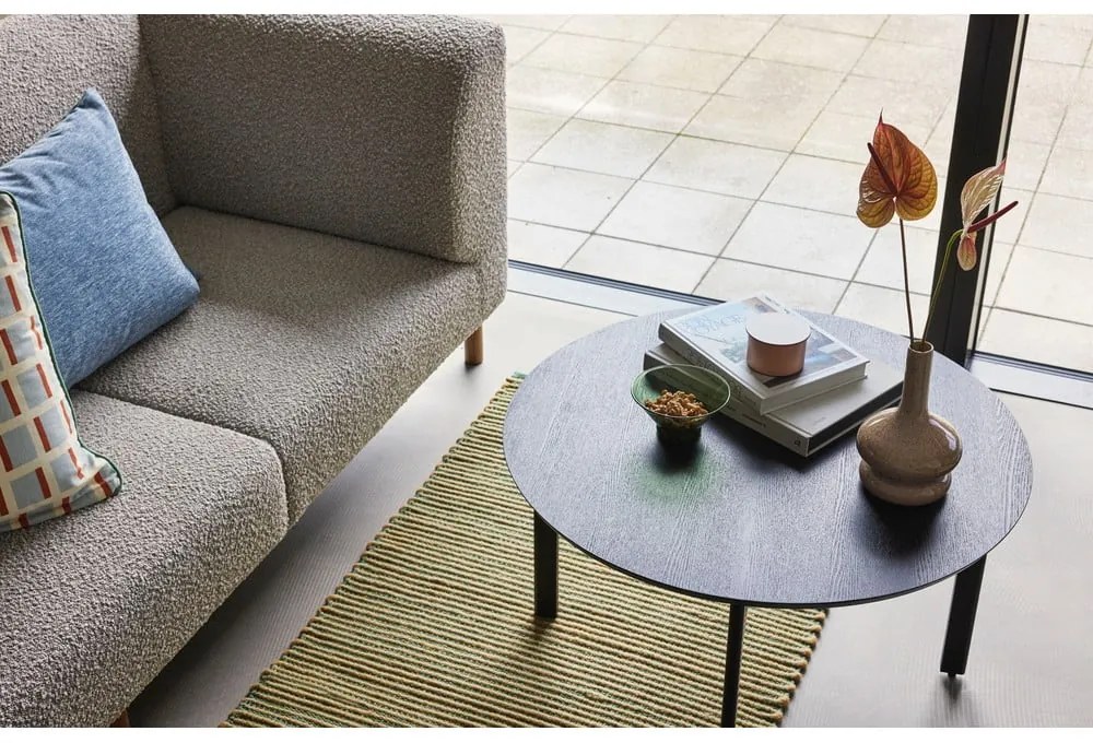 Divano grigio 257 cm Moment - Hübsch