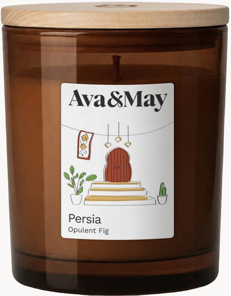 Candela profumata Persia (fico, gelsomino & neroli)