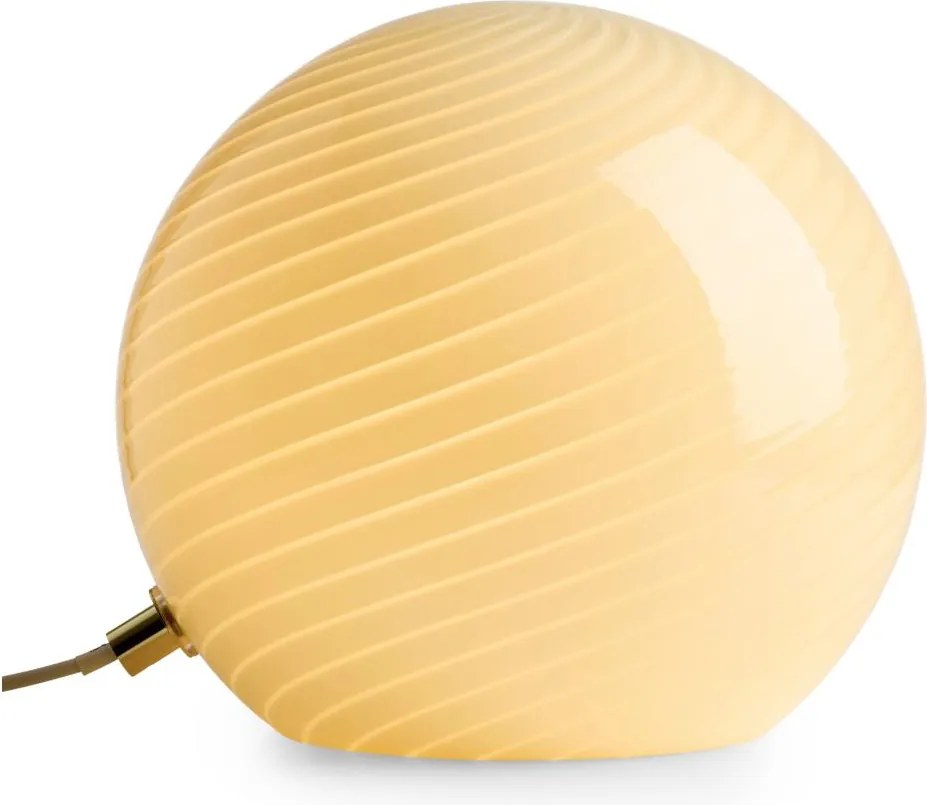 Halo Design 748808 - Lampada da tavolo CANDY 1xE14/25W/230V Ø 20 cm beige