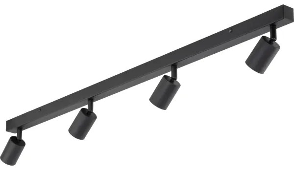 Faretto NEX 4xGU10/10W/230V nero