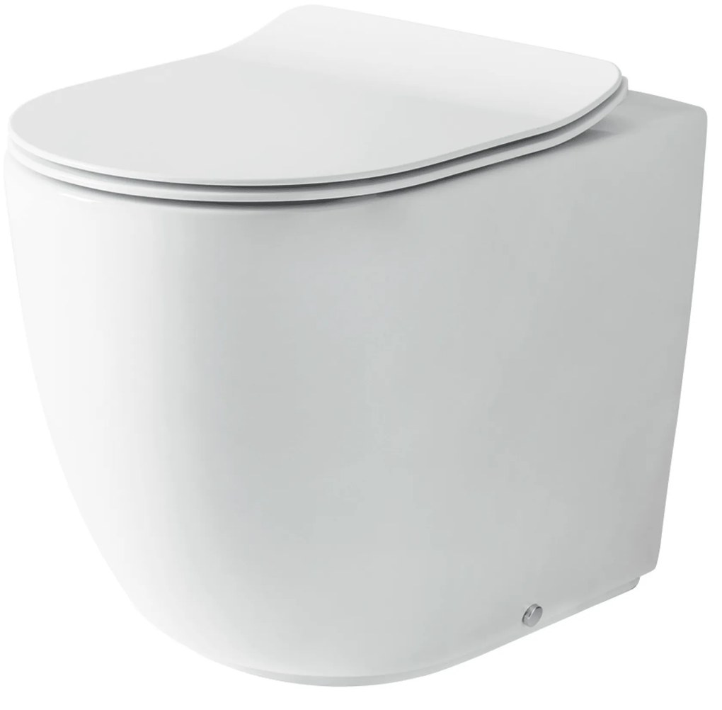 Wc a Terra Senza Brida The ArtCeram "File 2.0" Bianco Lucido