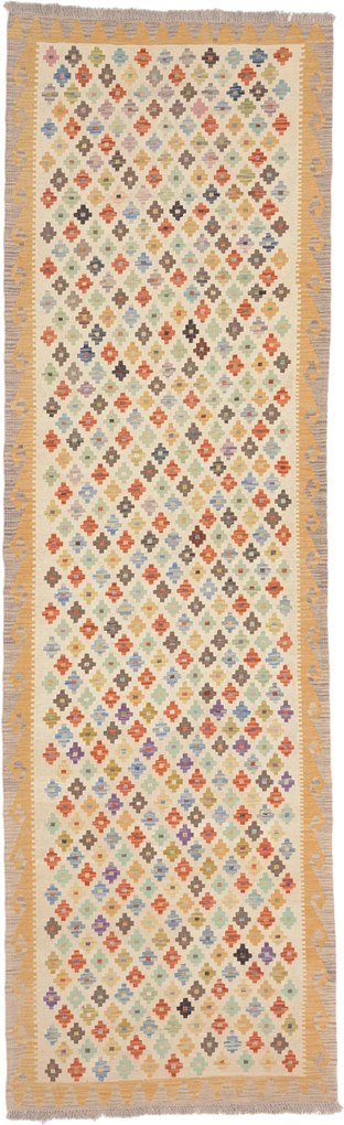 Kilim Tappeto orientale 300 x 90 (Afghanistan) Annodato A Mano