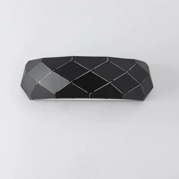 Applique da parete REUS 1xE27/40W/230V, nero