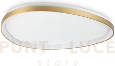 Gemini plafoneira 42 w on-off 4100 lm 2700 k ottone
