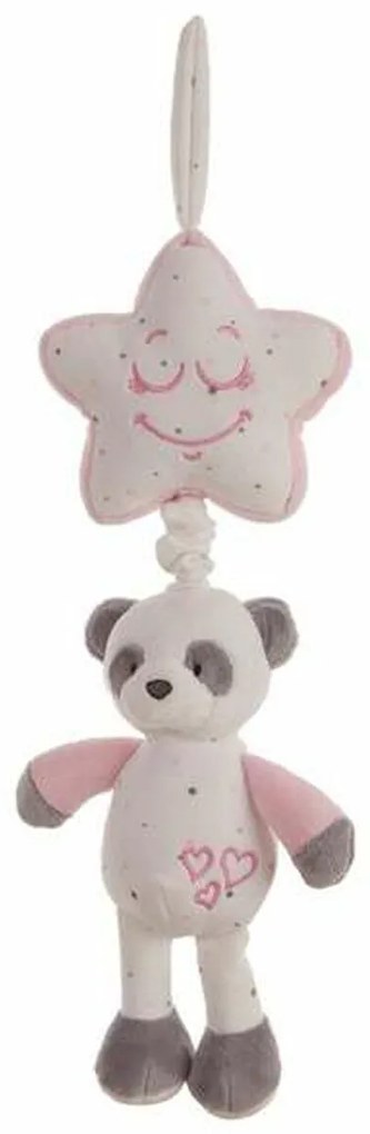 Sonaglio Musicale Baby Panda 35 cm Stella Rosa