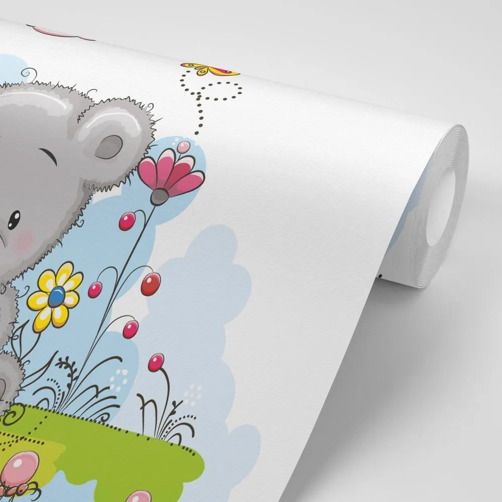 Carta da parati – Orsetto carino