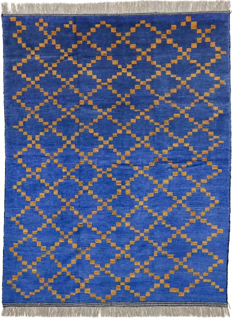 Berber Tappeto orientale 250x310 Blu (Pakistan) Annodato A Mano