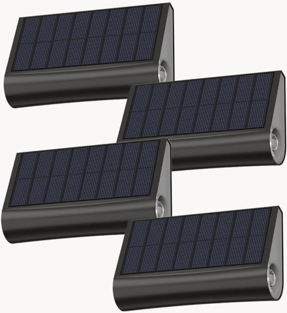 Set di 4 lampade solari a LED da giardino Twily