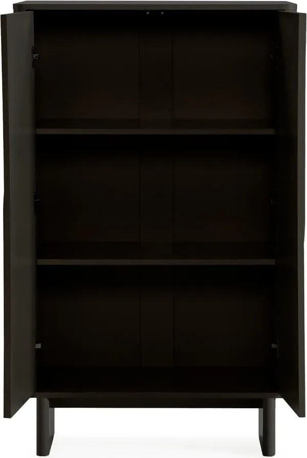 Armadietto nero 80x130x40 cm Solei – MOME