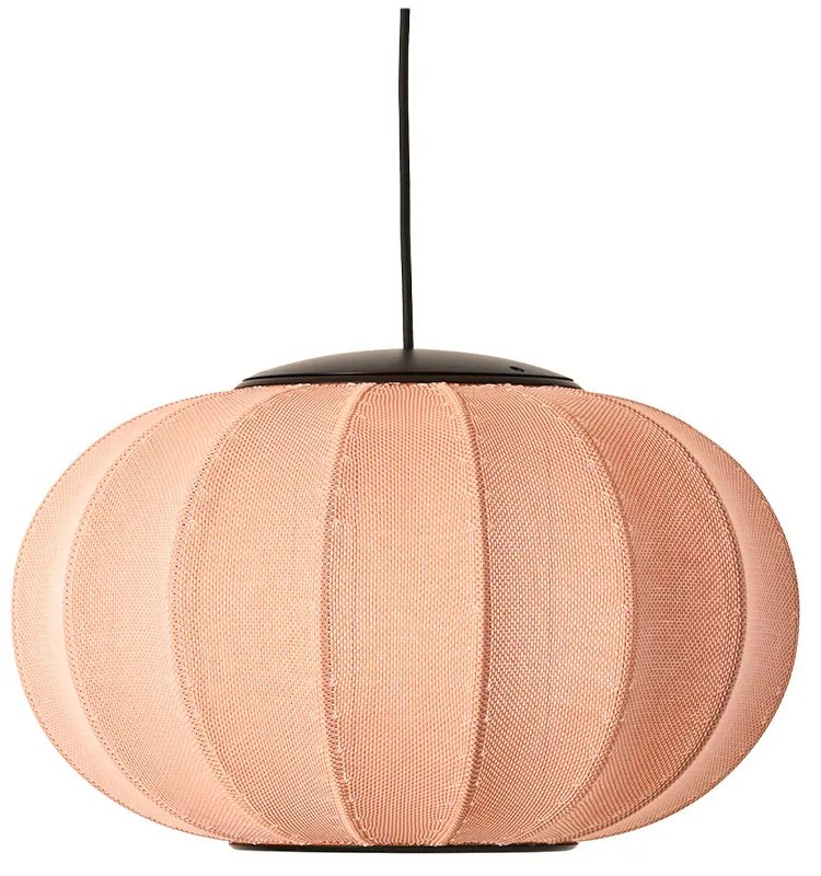 Made By Hand - Knit-Wit 45 Oval LED Lampada a Sospensione Coral Made By Hand