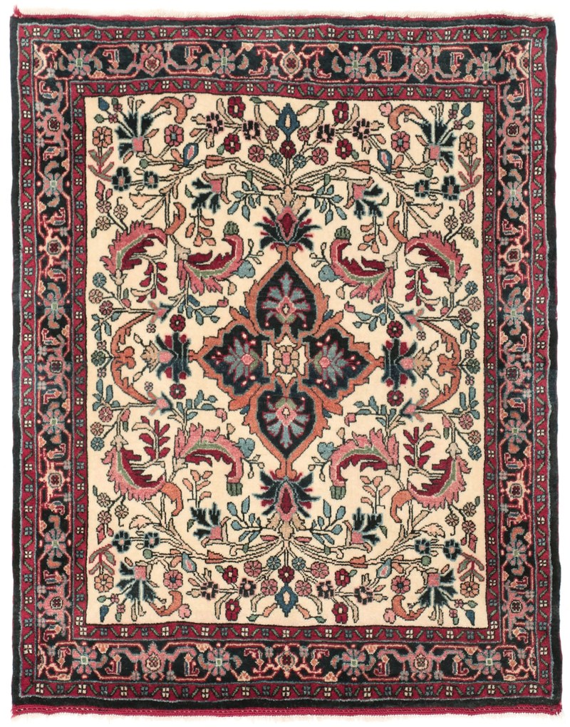 Bidjar Tappeto 90 x 70 (Iran) Annodato A Mano