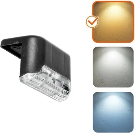 SET 8x LED Illuminazione solare delle scale LED/0,06W/1,2V 3000K IP44 600 mAh