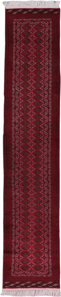 Afghan Tappeto orientale 390x80 () Annodato A Mano