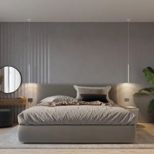 Sollux SL.0468 - Lampadario a sospensione con filo PASTELO 5xG9/8W/230V bianco