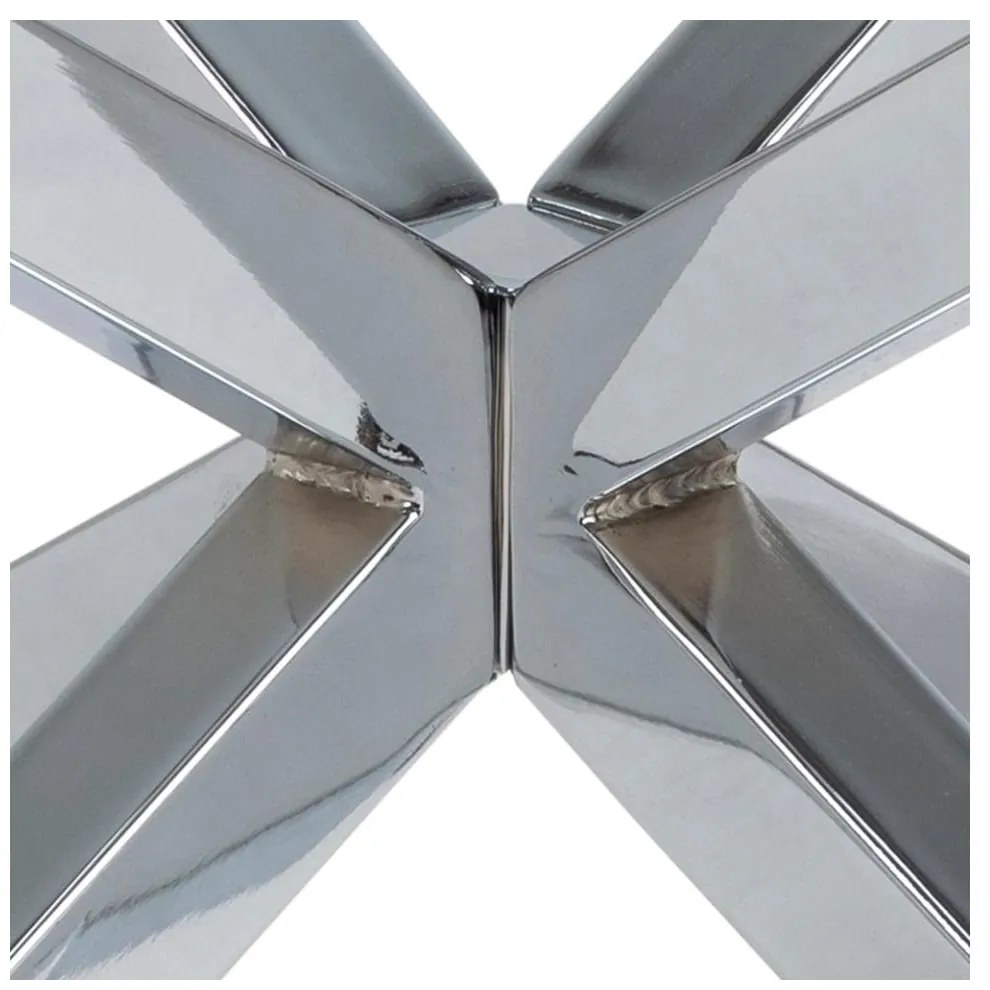 Tavolino rotondo in argento ø 82 cm Heaven - Actona