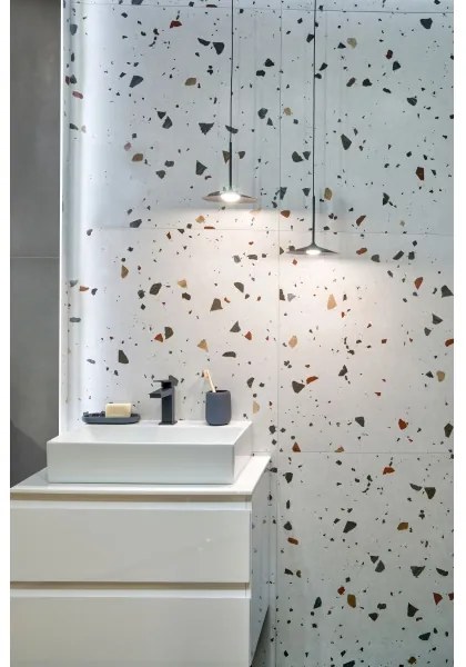 MAXLIGHT P0456 - Lampadario LED a sospensione con filo HANA LED/6W/230V diametro 17,5 cm nero