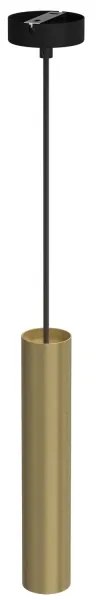 Lampadario a sospensione con filo RAITO 1xGU10/8W/230V ottone