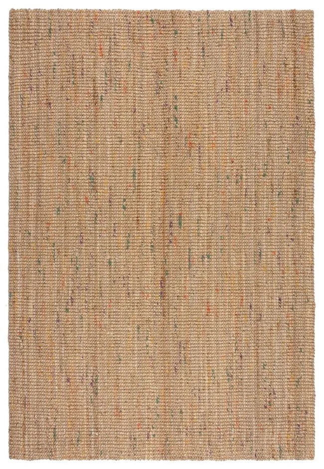 Tappeto di colore naturale in iuta tessuto a mano 160x230 cm Jute Boucle Multi – Flair Rugs