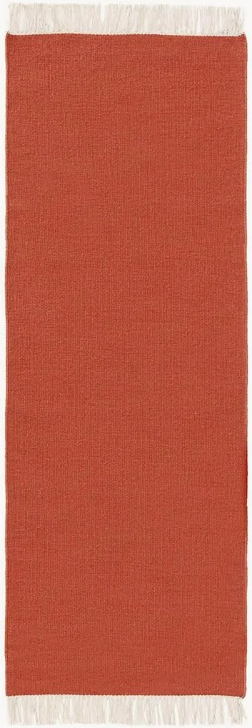 Passatoia in lana a pelo corto tessuta a mano Liv