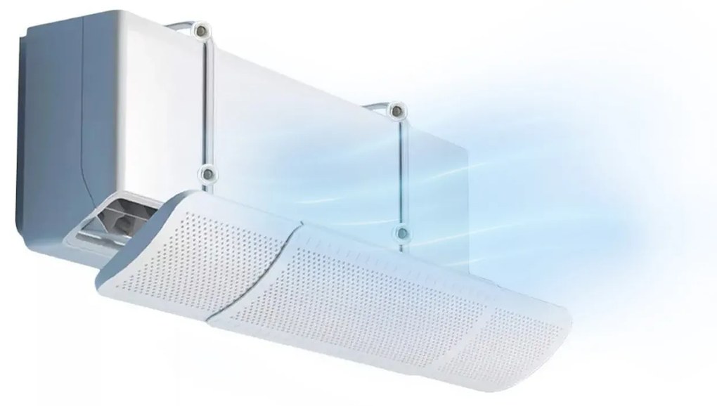 Deflettore Aria per Condizionatore da Parete con Filtro e Montaggio Veloce