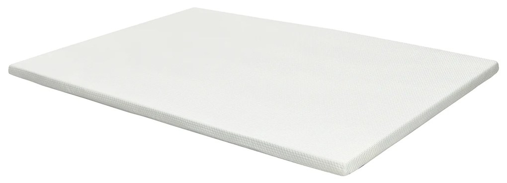 Costway Topper materasso matrimoniale con gel rinfrescante per dormire, Cuscinetto morbido per materasso 140x200x5cm