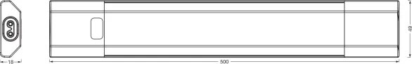Osram - LED RGBW lampada sottopensile dimmerabile LINEAR EDGE LED/8W/230V bianco+telecomando