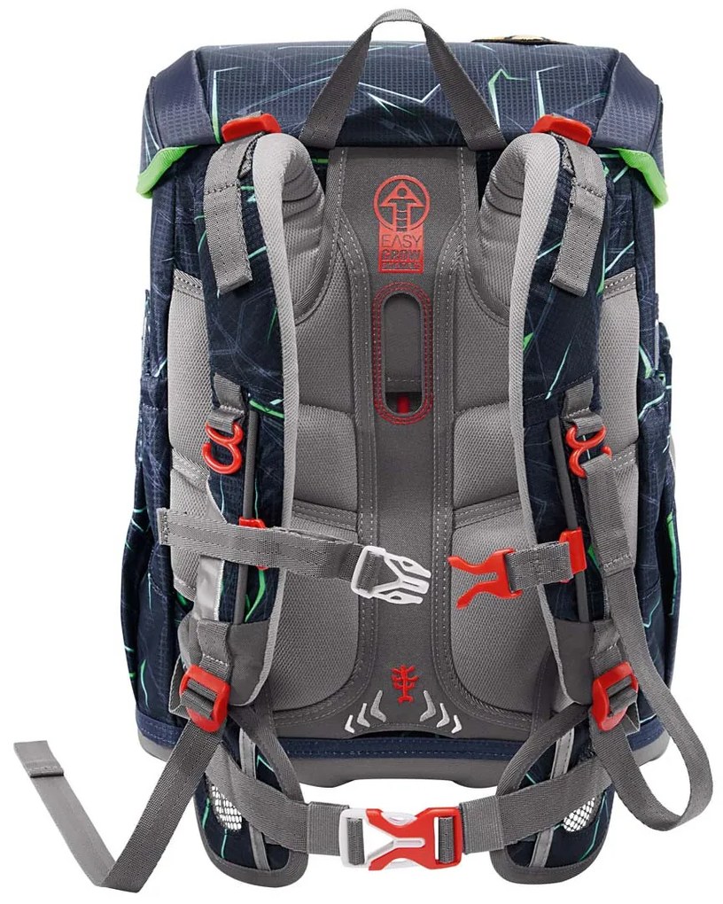 Zaino scuola Step by Step CLOUD, Ninja Kimo - set 5 pezzi