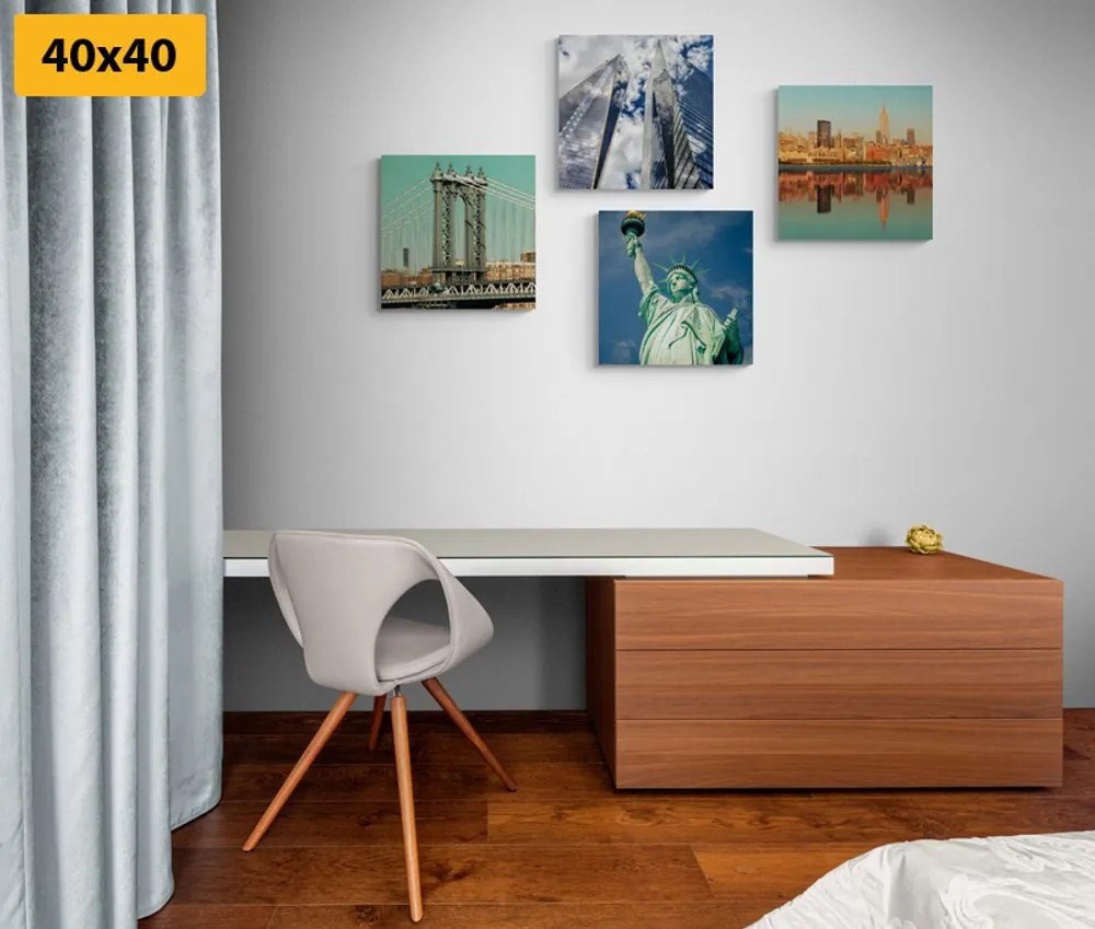 Set di quadri – Bellezze della città di New York