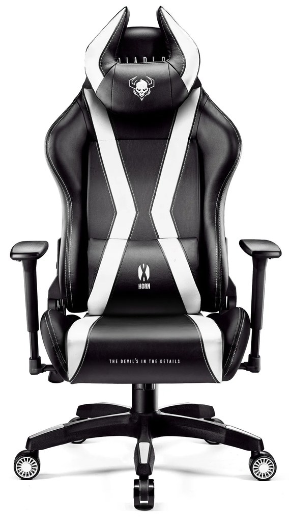Sedia da bambino Diablo X-Horn 2.0 Kids Size: Nero-Bianco