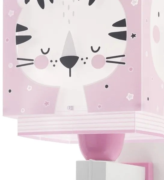 Dalber 63119S - Applique per bambini JUNGLE 1xE27/15W/230V rosa