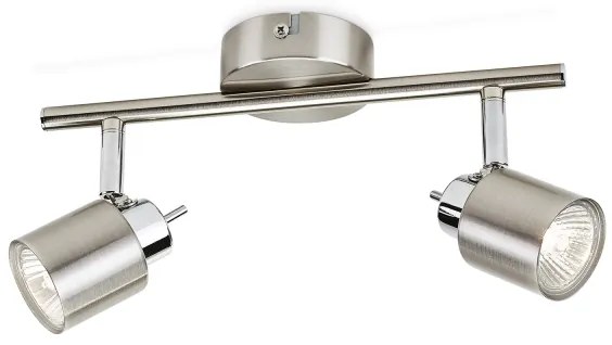 Philips Massive 50312/17/E7 - Faretto MERANTI 2xGU10/35W/230V