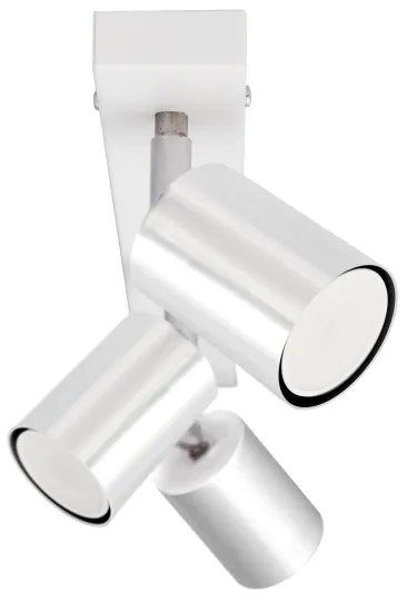 Faretto LED TUNE 3xGU10/4,8W/230V cromo opaco/bianco