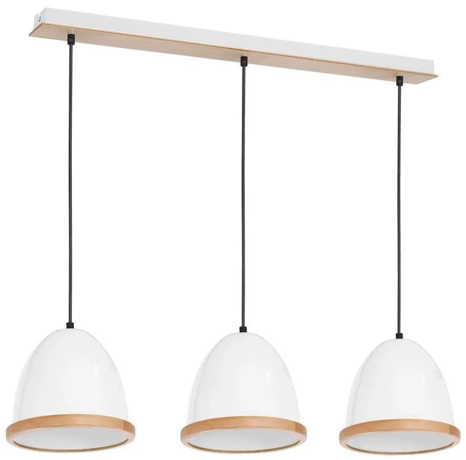 Lampadario a sospensione con filo STUDIO 3xE27/60W/230V