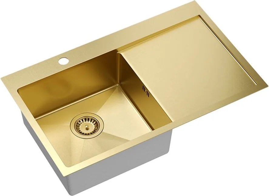 Lavello in acciaio RUSSEL 111 Gold