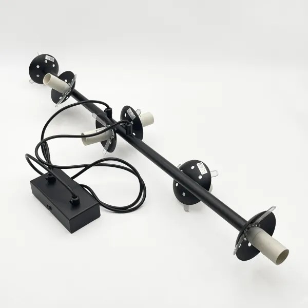 Brilagi - Lampadario sospeso MALONY 6xE14/20W/230V nero