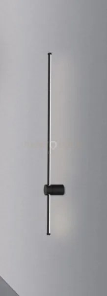 Elia/ad n lampada da parete nero opaco a led 18w sdd 2800 - 5000k 1...