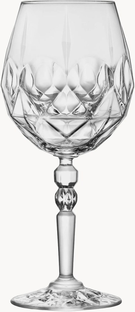 Set di 6 bicchieri da vino in cristallo Alkemist