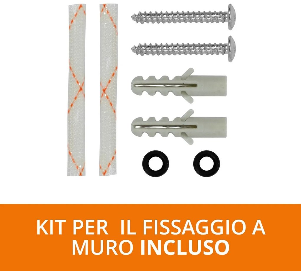 Applique da Esterno Bidirezione IP65 GU10 Stondata - Nera