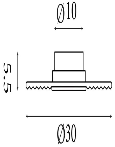 Searchlight 32210GY - Applique dimmerabile CLEO LED/9,4W/230V grigio