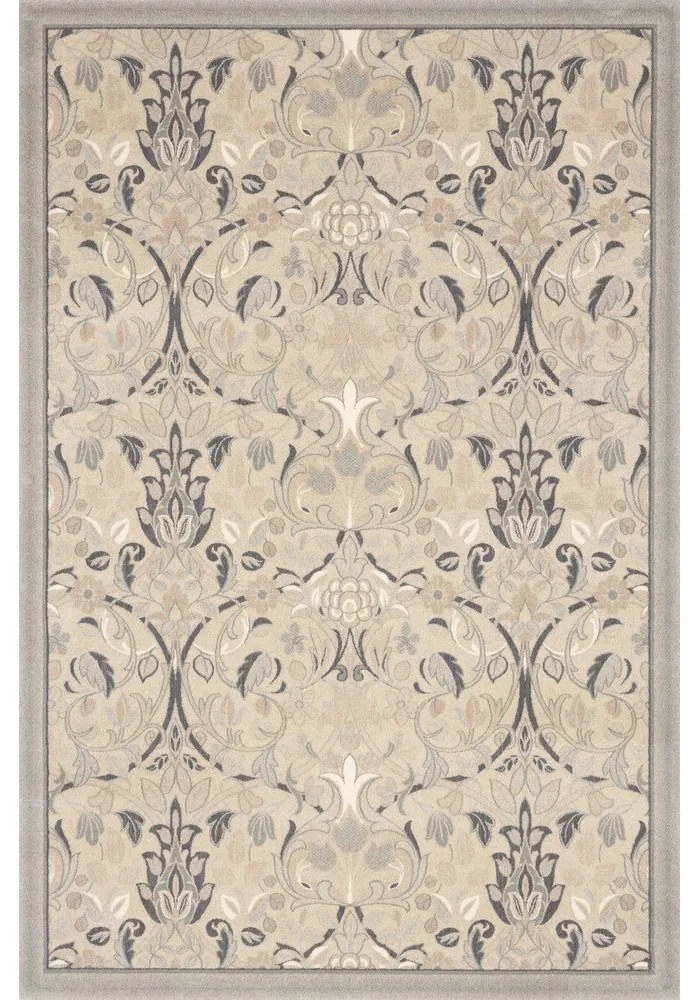 Tappeto in lana beige 170x240 cm Archie beige - Agnella