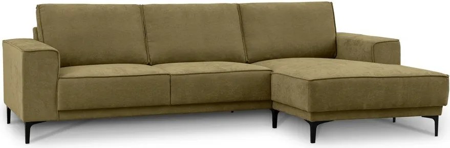 Divano angolare verde (con penisola a destra) Copenhagen – Scandic