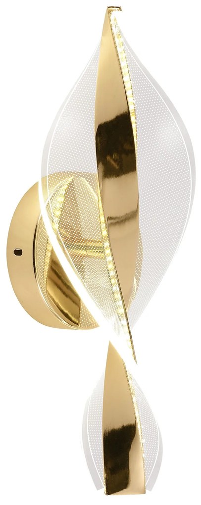 Lampada da parete LED G031-W Gold