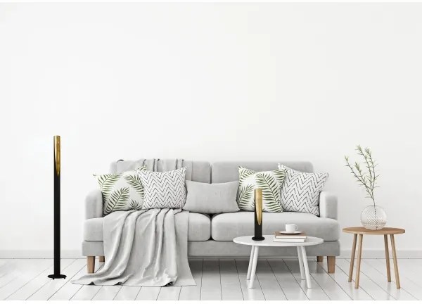 Eglo 97584 - Lampada LED da terra BARBOTTO 1xGU10/4,5W/230V nero