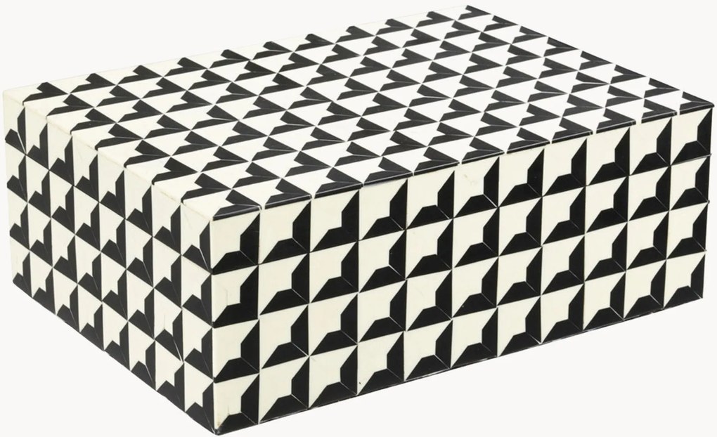 Set di 2 scatole decorative Cabas