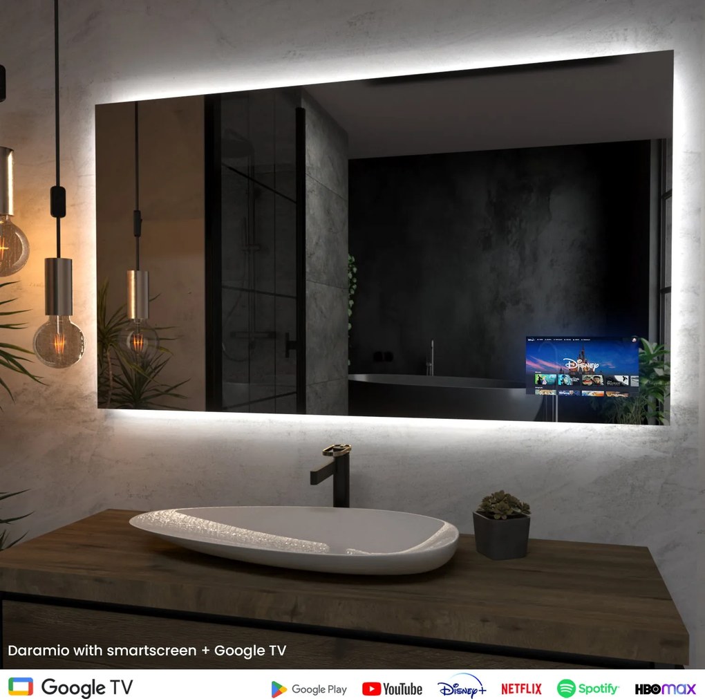 Specchio con luce LED F3