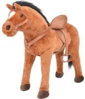 Cavallo in Peluche in Piedi Marrone