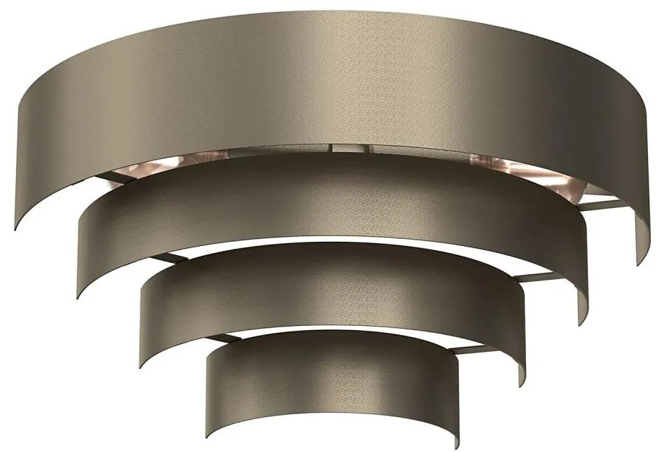 Applique RINGS 2xE27/15W/230V ottone